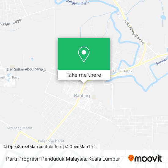 Parti Progresif Penduduk Malaysia map