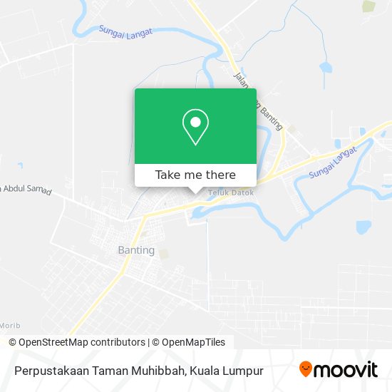 Perpustakaan Taman Muhibbah map