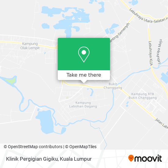 Klinik Pergigian Gigiku map