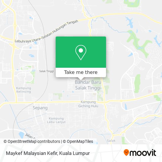 Peta Maykef Malaysian Kefir