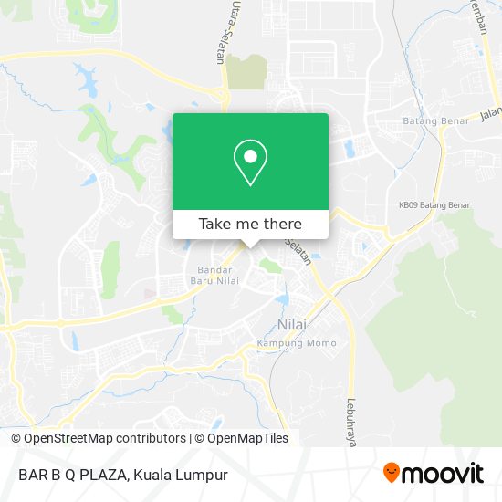 BAR B Q PLAZA map