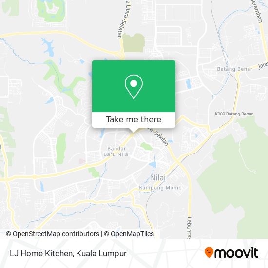 LJ Home Kitchen map