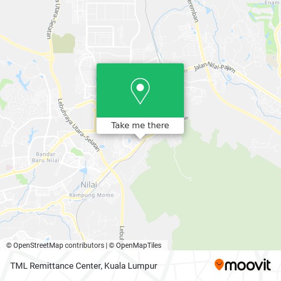 TML Remittance Center map
