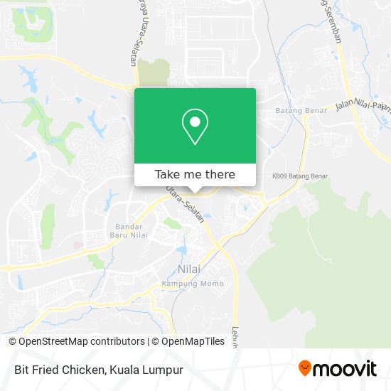 Bit Fried Chicken map