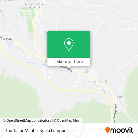 The Tailor Mantin map