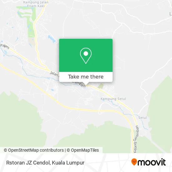 Rstoran JZ Cendol map