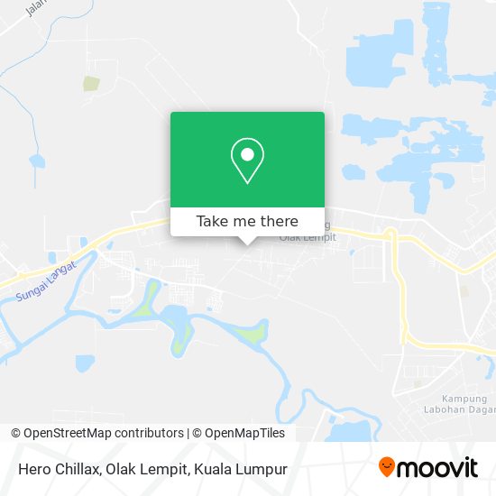 Hero Chillax, Olak Lempit map