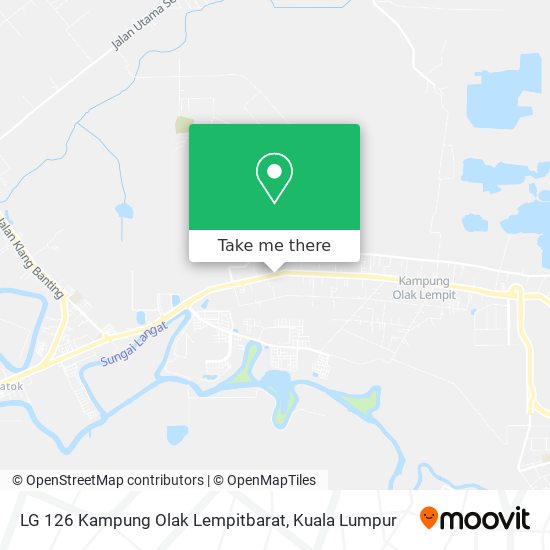 Peta LG 126 Kampung Olak Lempitbarat