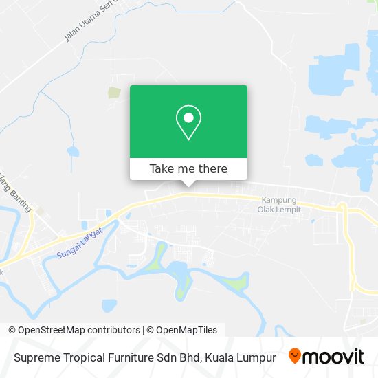 Peta Supreme Tropical Furniture Sdn Bhd