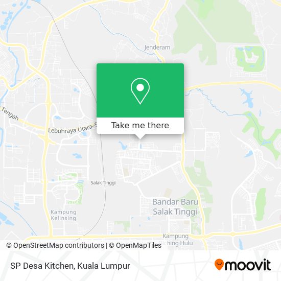 SP Desa Kitchen map