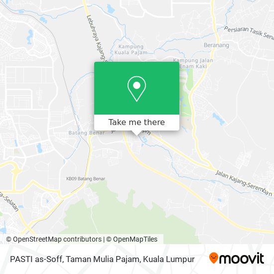 PASTI as-Soff, Taman Mulia Pajam map