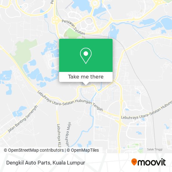 Peta Dengkil Auto Parts