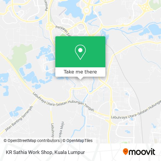 KR Sathia Work Shop map