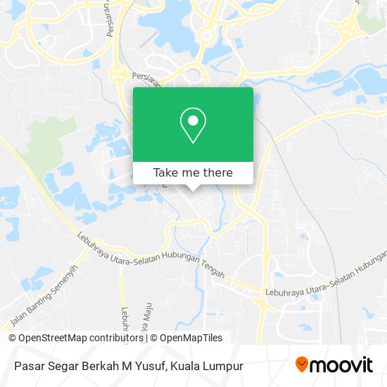 Pasar Segar Berkah M Yusuf map