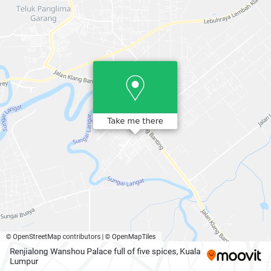 Peta Renjialong Wanshou Palace full of five spices
