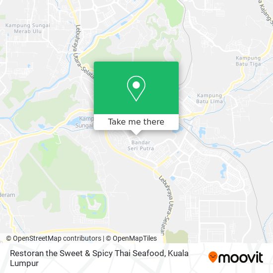 Restoran the Sweet & Spicy Thai Seafood map