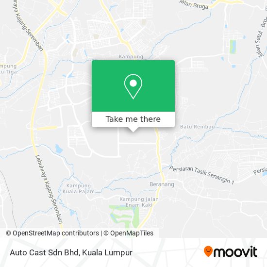 Auto Cast Sdn Bhd map