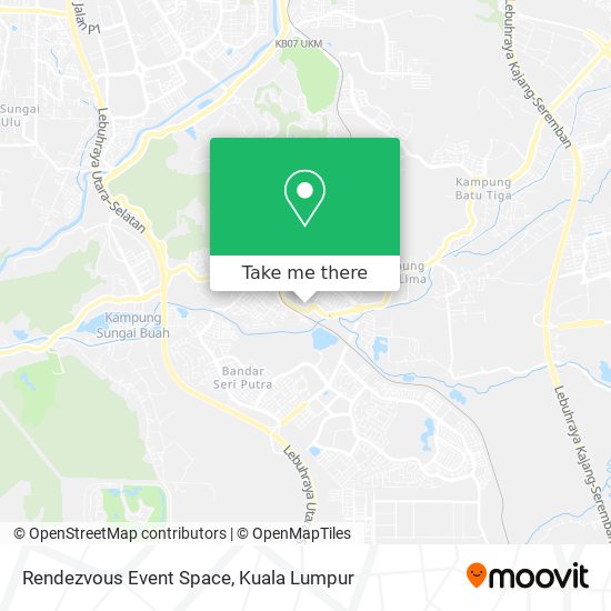 Rendezvous Event Space map