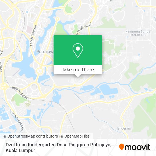 Peta Dzul Iman Kindergarten Desa Pinggiran Putrajaya
