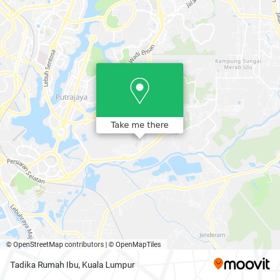 Tadika Rumah Ibu map