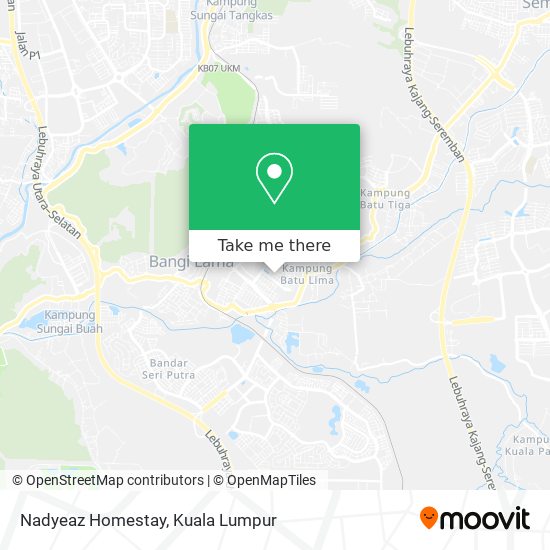 Nadyeaz Homestay map