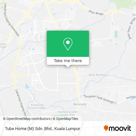 Tube Home (M) Sdn. Bhd. map