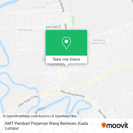 Peta AMT Pemberi Pinjaman Wang Berlesen