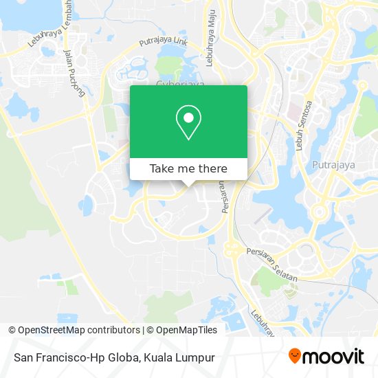 Peta San Francisco-Hp Globa