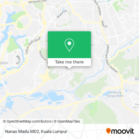 Nanas Madu MD2 map