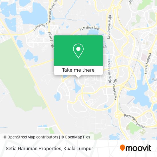 Setia Haruman Properties map