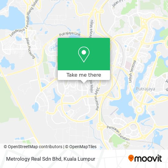 Metrology Real Sdn Bhd map