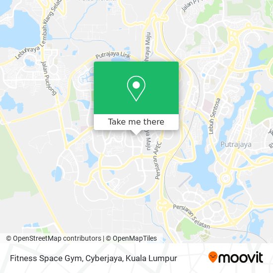 Peta Fitness Space Gym, Cyberjaya