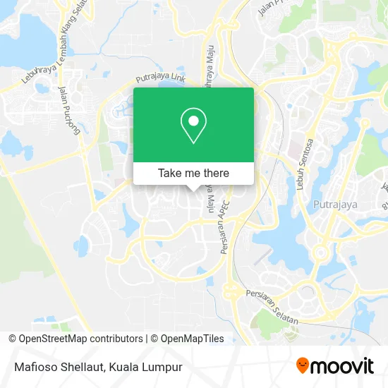 Mafioso Shellaut map