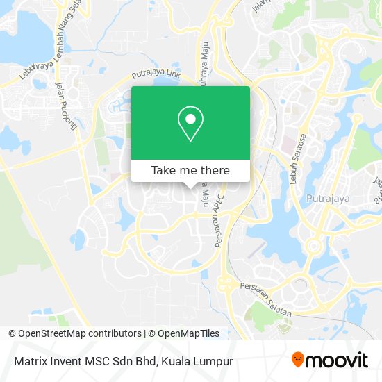 Matrix Invent MSC Sdn Bhd map