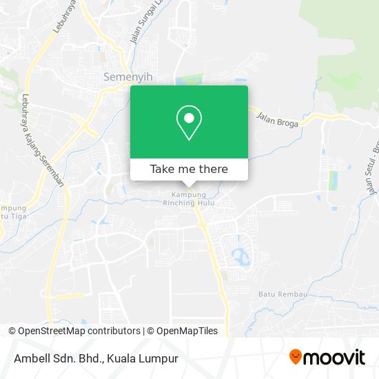 Ambell Sdn. Bhd. map