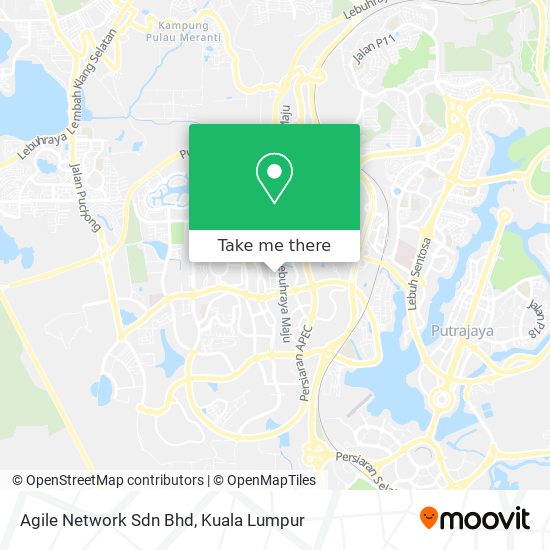 Agile Network Sdn Bhd map