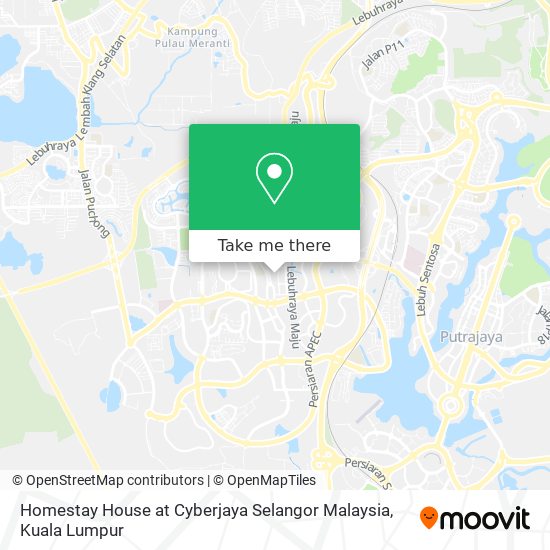 Peta Homestay House at Cyberjaya Selangor Malaysia