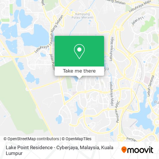 Peta Lake Point Residence - Cyberjaya, Malaysia