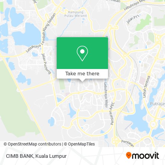 CIMB BANK map