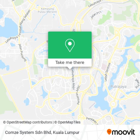 Comze System Sdn Bhd map