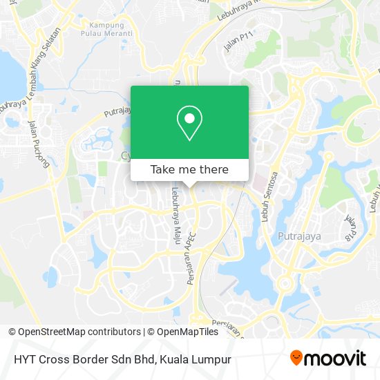 HYT Cross Border Sdn Bhd map