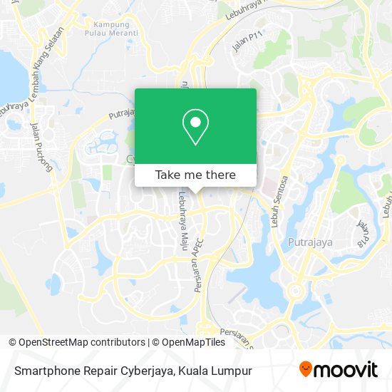 Peta Smartphone Repair Cyberjaya