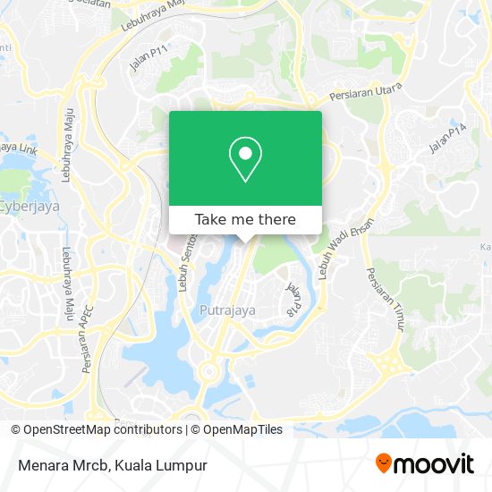 Menara Mrcb map