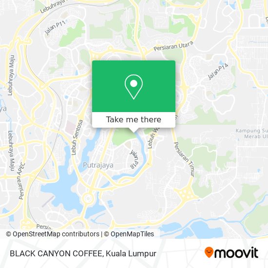 BLACK CANYON COFFEE map