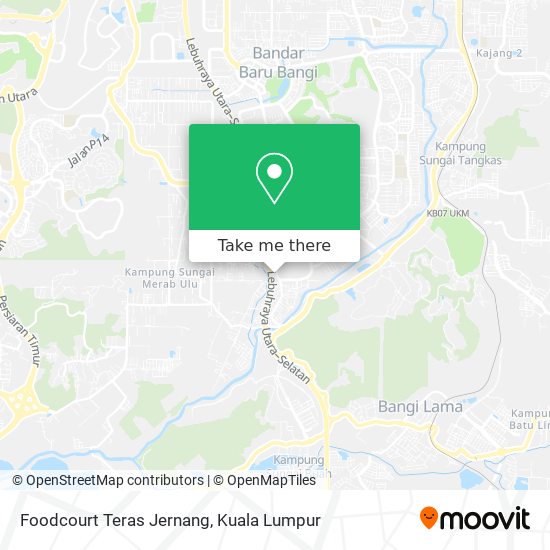 Foodcourt Teras Jernang map