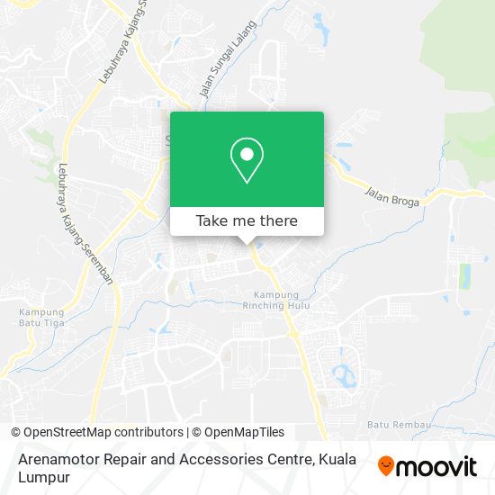 Arenamotor Repair and Accessories Centre map