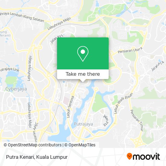 Putra Kenari map