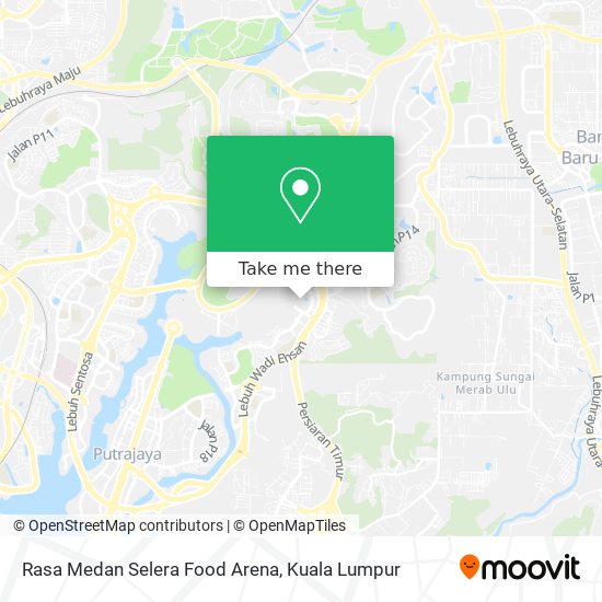 Peta Rasa Medan Selera Food Arena