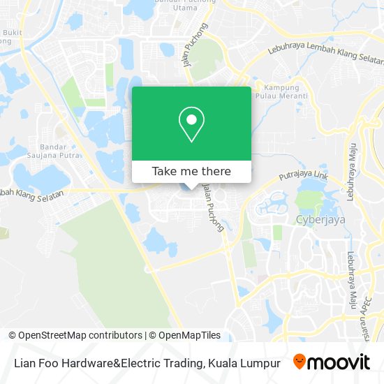 Lian Foo Hardware&Electric Trading map