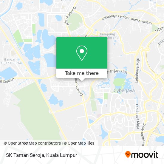 SK Taman Seroja map